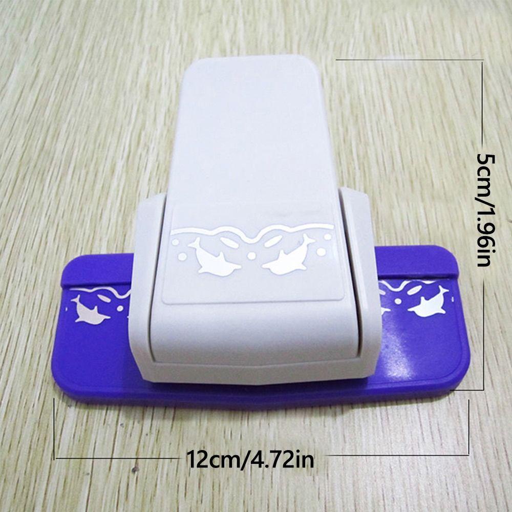 TOP Fancy Border Punch New Paper Cutter Handmade Hadiah Dekoratif Border S Desain Bunga