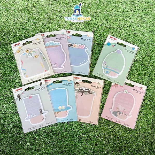 

Memo Stick Memo Tempel Sticky Note Kertas Joyko MMS-36 Hat Man