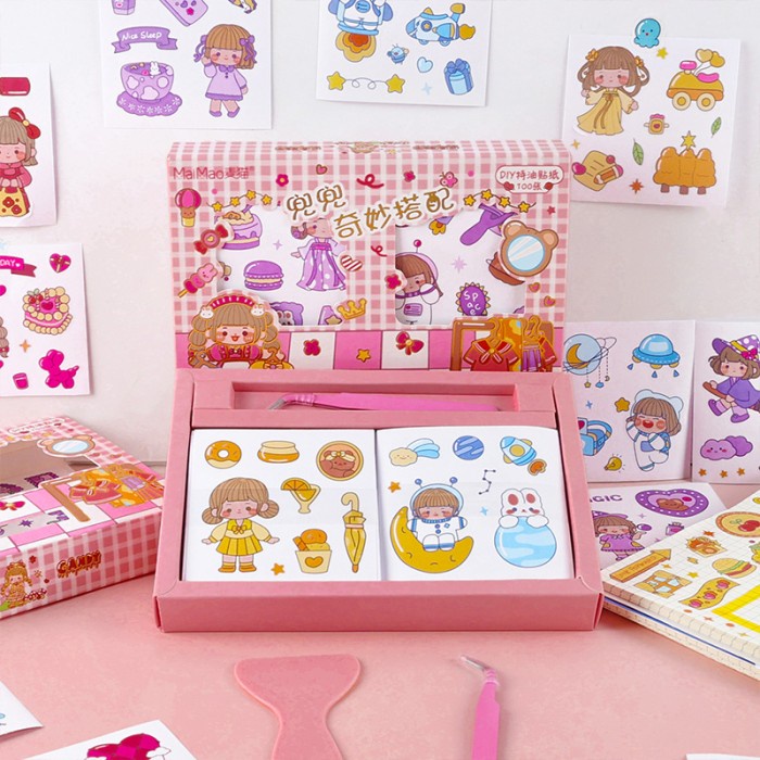 

Stiker Pet Korea MOMO 100 lembar Murah Cutting Sticker Murah Grosir Sticker Kartun Lucu Viral Kado Unik Harga Grosir Temurah