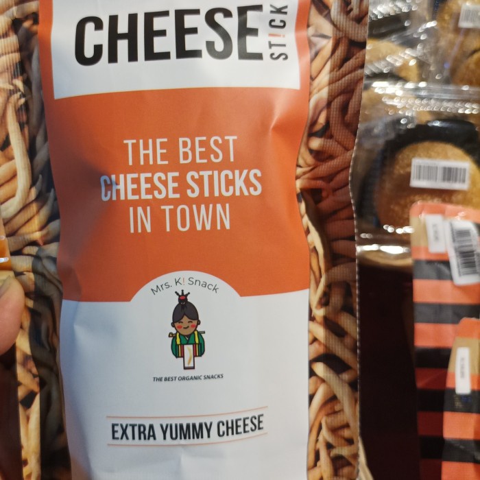 

Mrs K Snacks Cheese Sticks 76gram