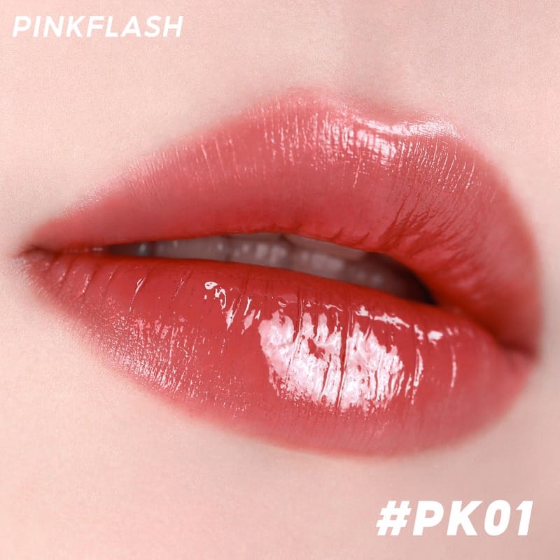 [BPOM&amp;ORI] PINKFLASH PF-L09 WATERY GLAM LIPGLOSS