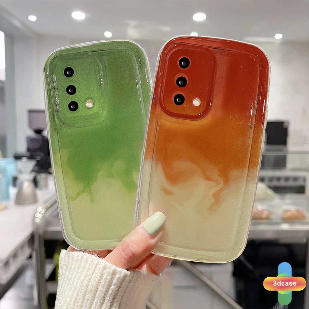 Case OPPO A17 A17K A54 A5S A57 A57S A57E A3S A15 A76 A96 A16 A95 A55 A7 A5 A9 A31 A53 A33 2020 A77S A12 A12S A1K A16E A16K A54S Reno 7 7Z 8Z 5 4 6 8 5F 5K 4F 4 5 06 Lite A74 A15S A52 A11K A92 A35 A36 A11 Watercolor Gradient Red Silicone Case