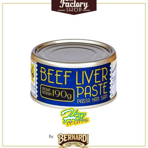 

Bernardi Beef Liver Paste 190gr|Pasta Hati Sapi dan daging ayam 190g