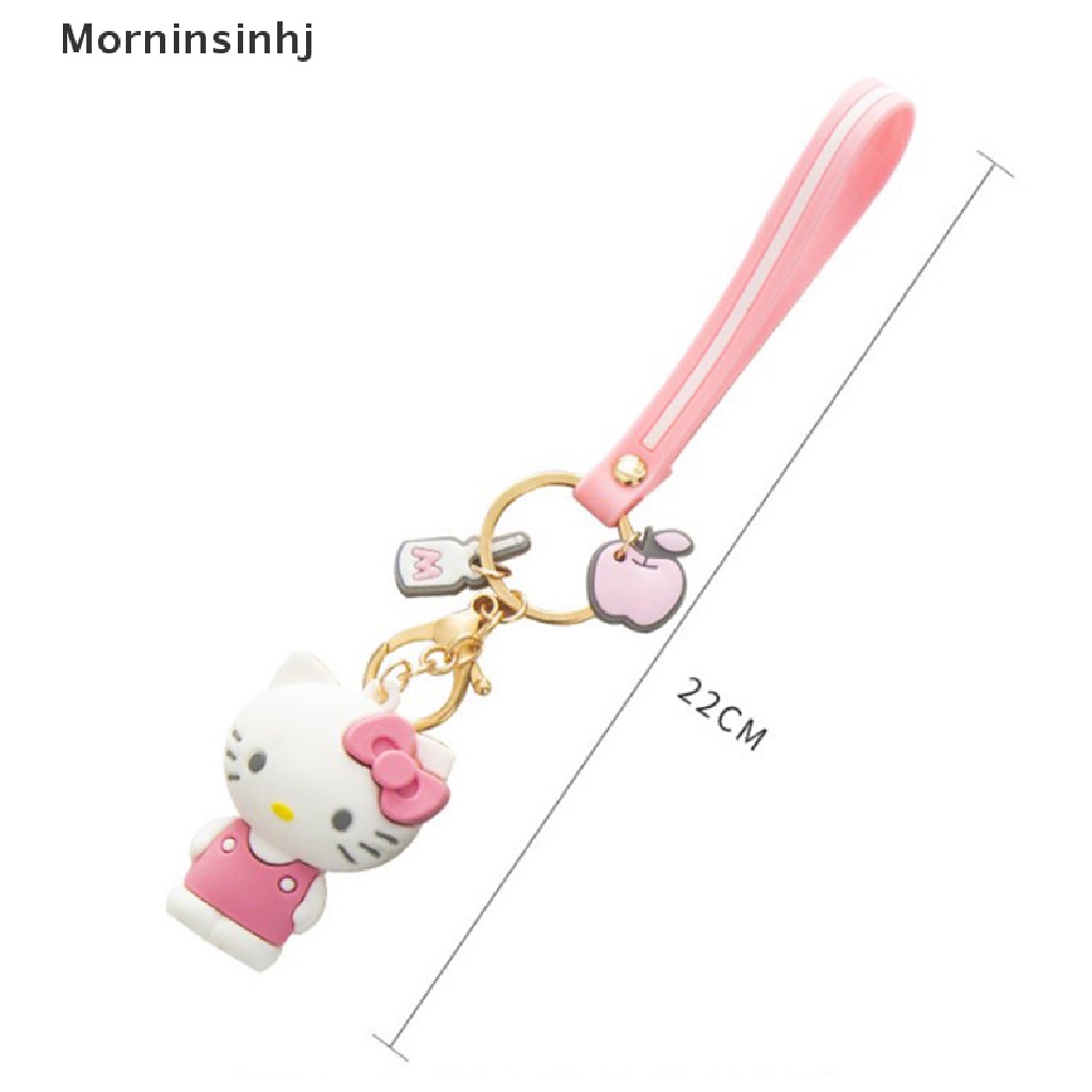 Mornin Lucu Kartun Sanrio Kuromi Mymelody Pendant Keychain Holder Gantungan Kunci Gantungan Kunci Mobil Tas Handphone Gantung Perhiasan Hadiah Anak id