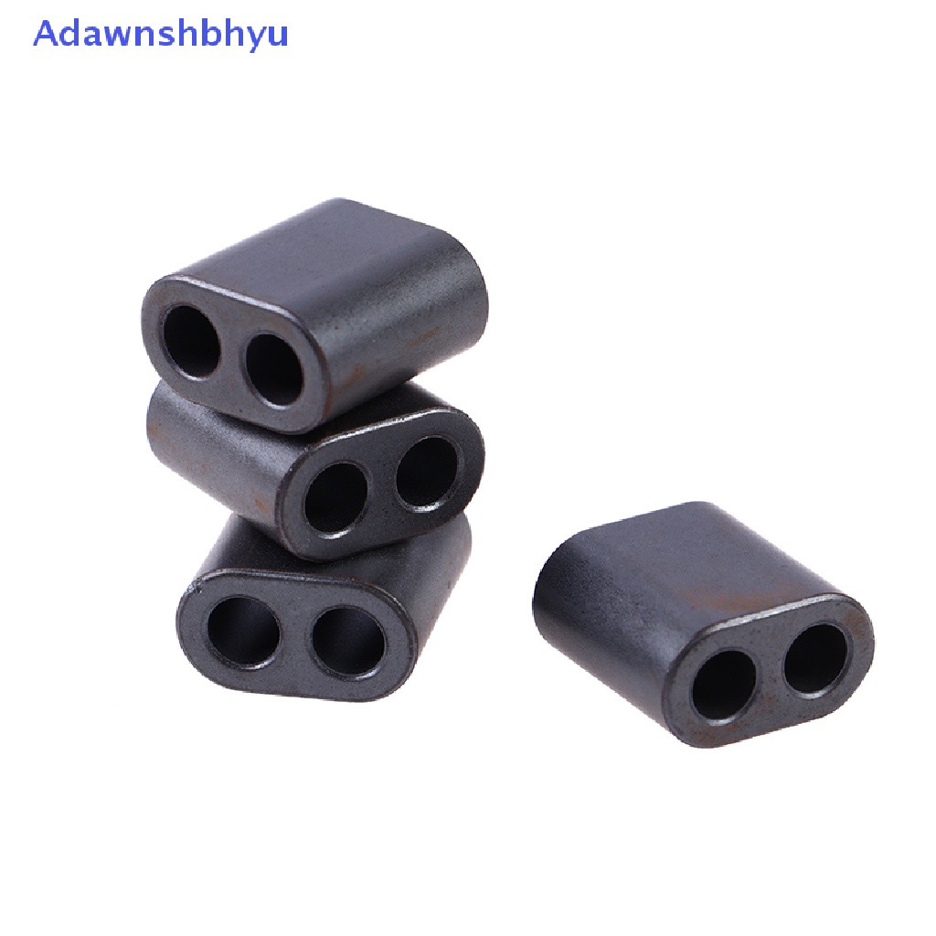 Adhyu 10pcs RF Ferrite Core Lubang Ganda RF Magnet RF Aksesoris 13.5 * 7.5 * 14mm ID