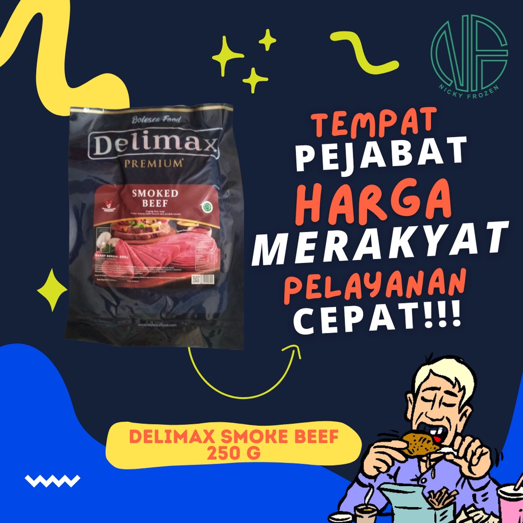 

DELIMAX SMOKED BEEF 200gr