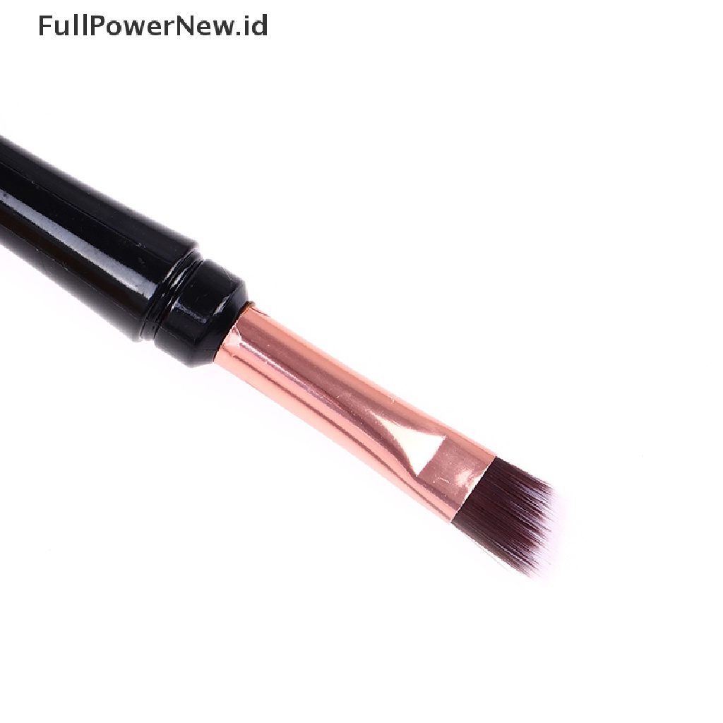 Power Dual Ended Sikat Alis Siku Dan Spoolie Brush Sikat Bulu Mata Dengan Cover ID