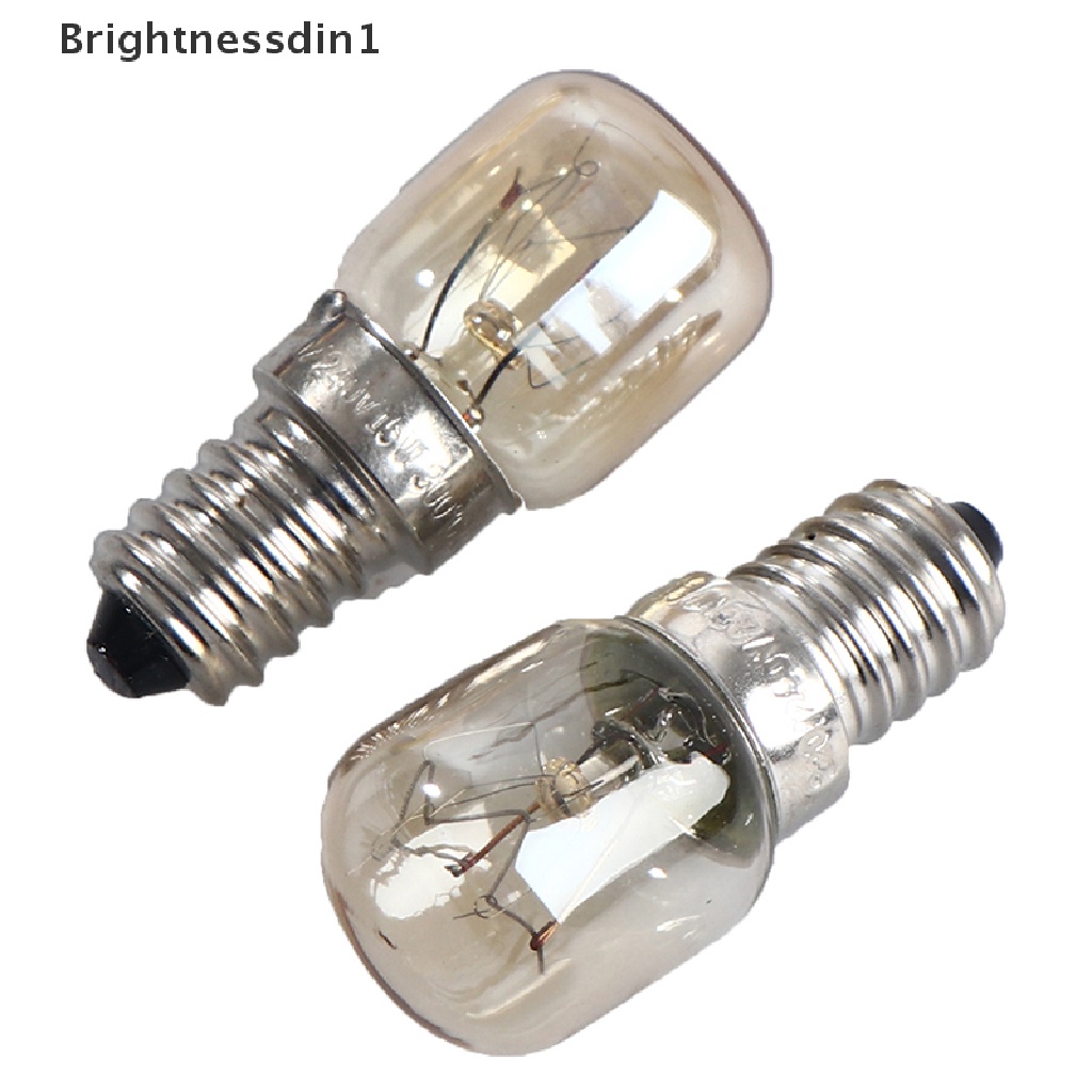 [Brightnessdin1] 220v E14s Tahan Suhu Tinggi Microwave Oven Bulbs Cooker Lamp Light Blub Boutique