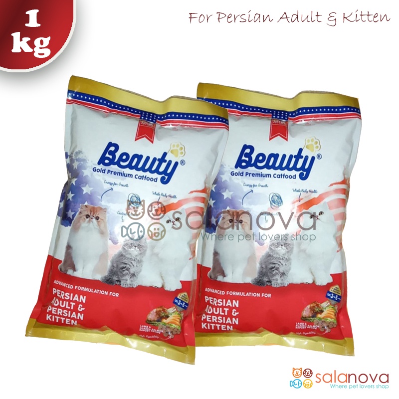 Beauty Gold Persian 1kg Makanan Kucing Cat Food