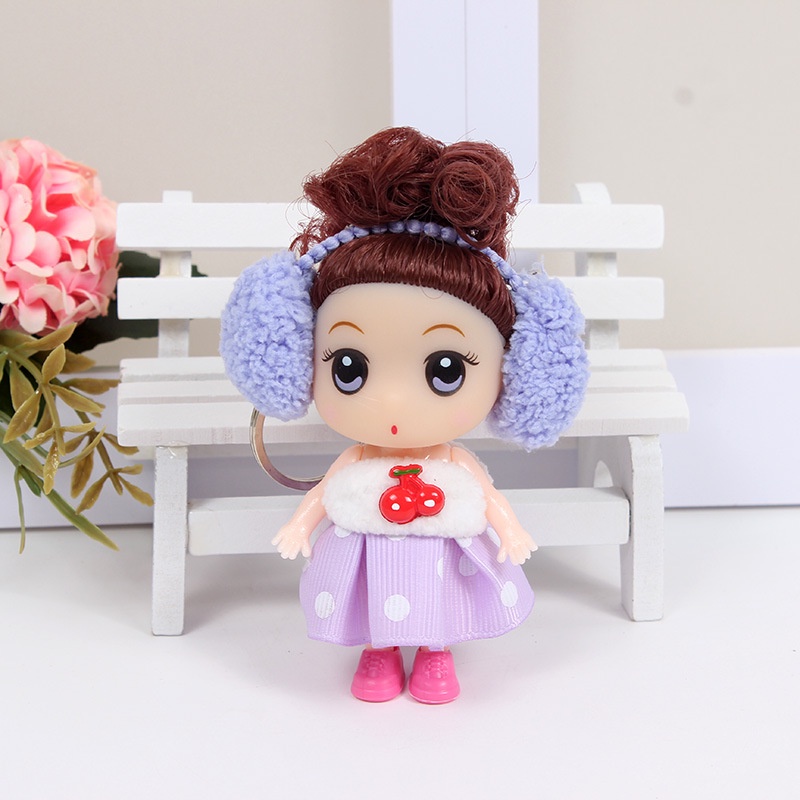 9cm Boneka Barbie Lucu dress up Mainan Rumah Bermain Anak