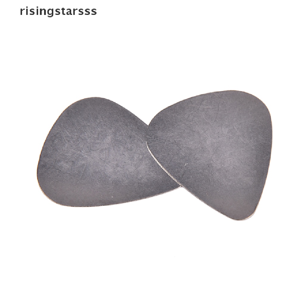 Rsid Span-new 10pcs bass guitar picks stainless steel Akustik Gitar Listrik plectrum 0.30mm Jelly