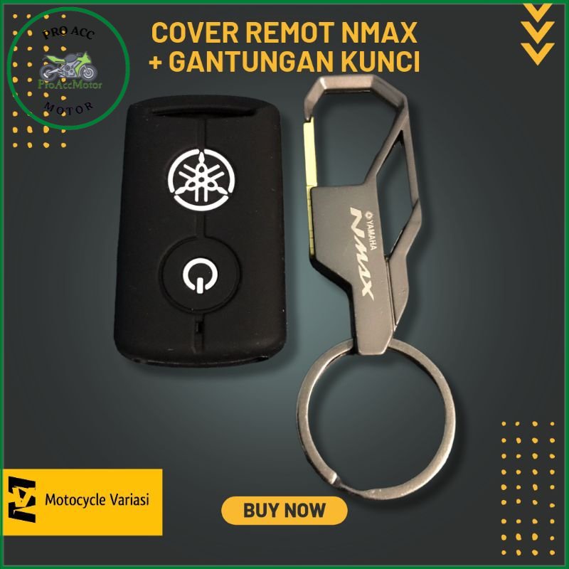 Cover Remote Silicon Yamaha Nmax Grand Filano FAZZIO AEROX XMAX pro acc motor