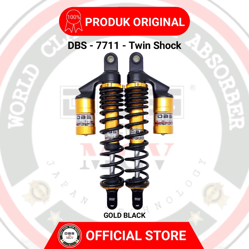 [ BISA COD ] Shock Tabung DBS 7711 NEW G PLUS GOG YAMAHA NMAX 155 XMAX 250