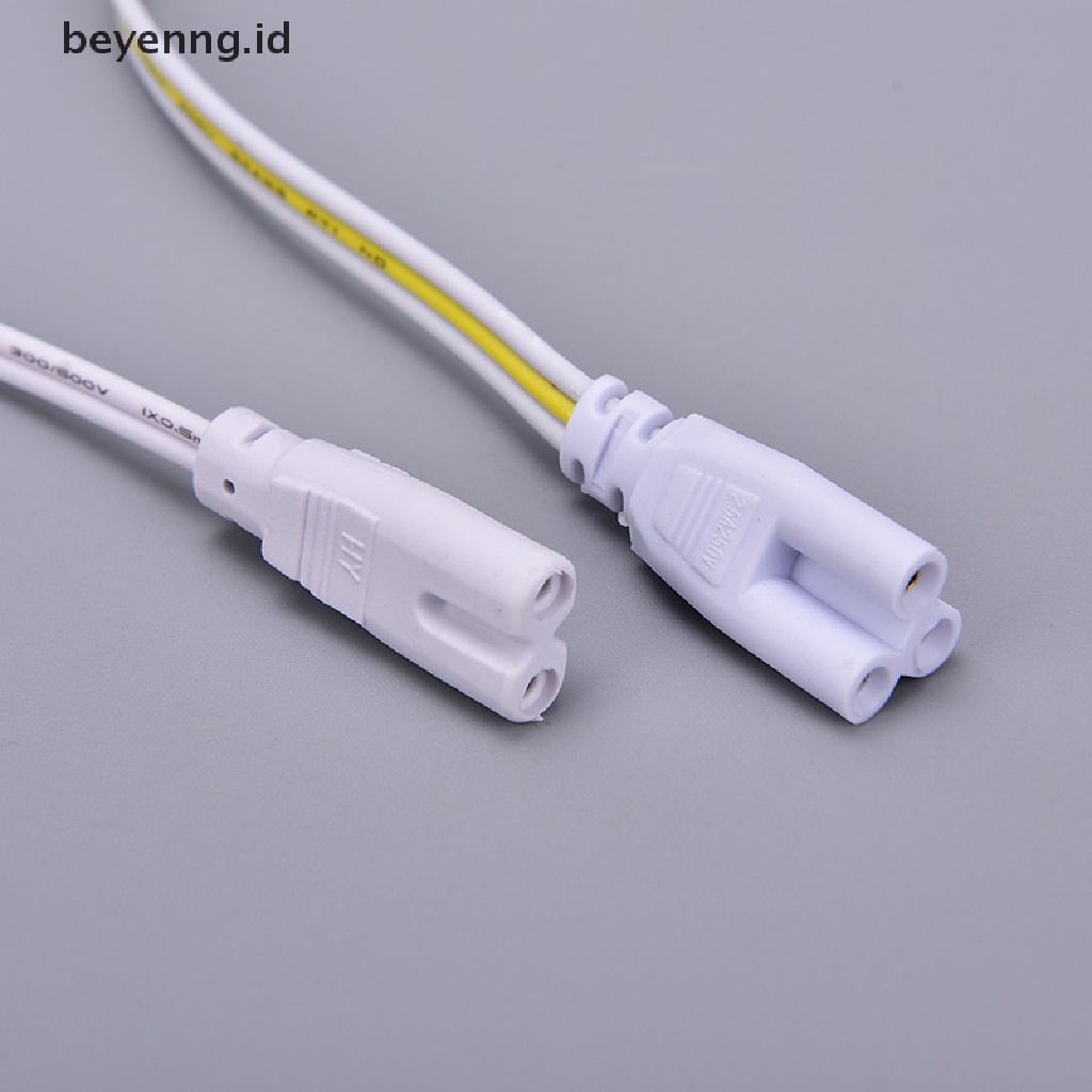 Beyen 1pc Konektor Led Tabung 30cm Lampu Led Lighg Connecg Double-end Cable Wire ID