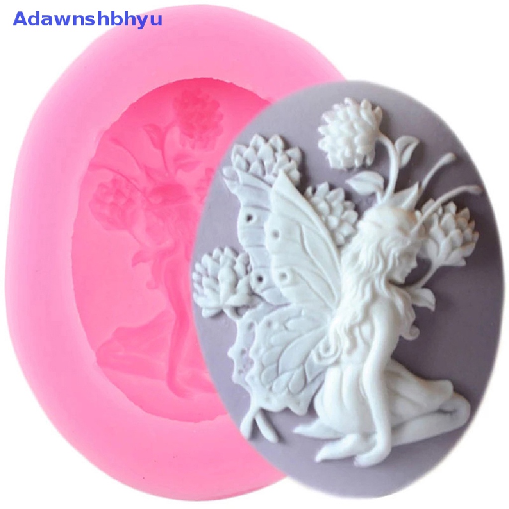 Adhyu Fairy Silicone Mold Alat Dekor Kue Cookie Baking Candy Cetakan Sabun Coklat ID