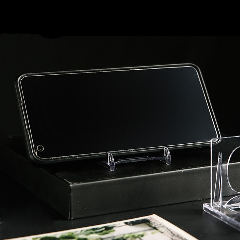 Piring Piring Tempat Ruang Tamu Kantor Toko Pameran High Quality Buku Bingkai Foto Postcard Stand Phones Tablet Penyangga Bracket Adjustable Acrylic Bening Display Kuda-Kuda