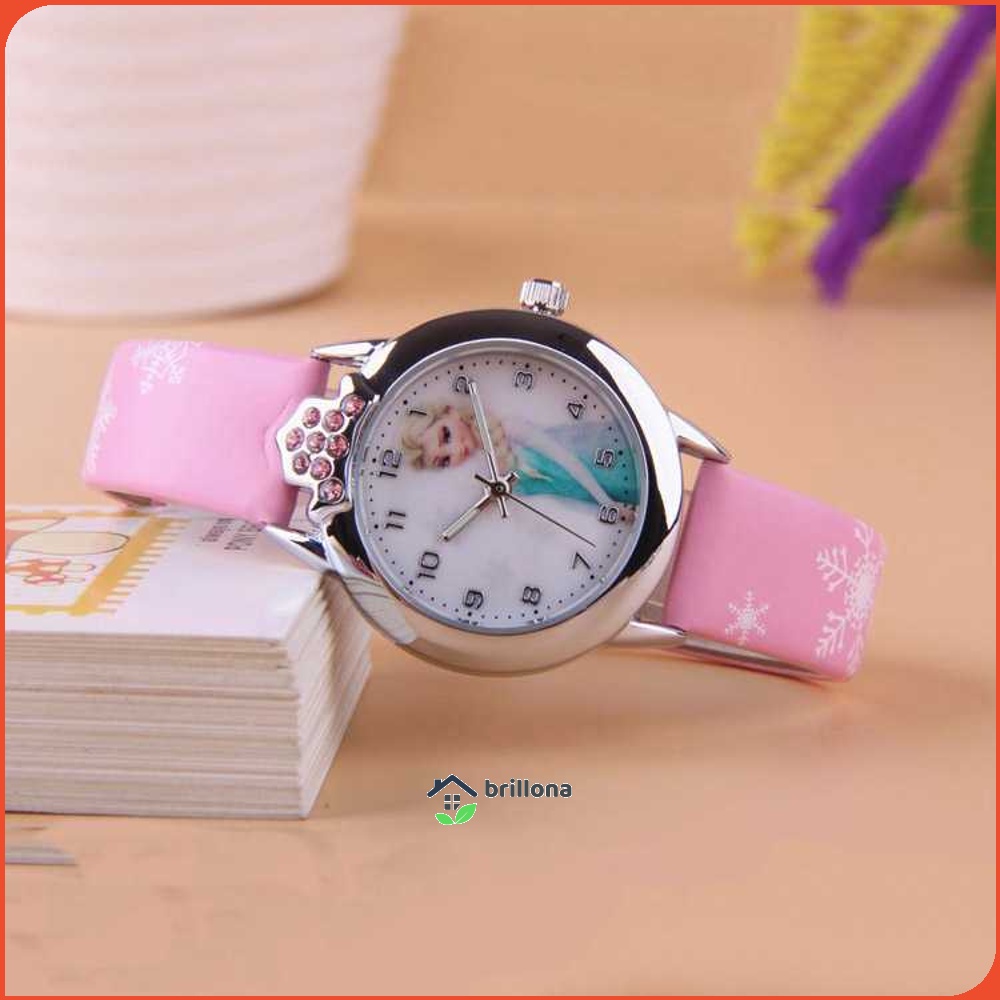 Kezzi Jam Tangan Anak Perempuan Princess Elsa Anna Frozen - FG0701A