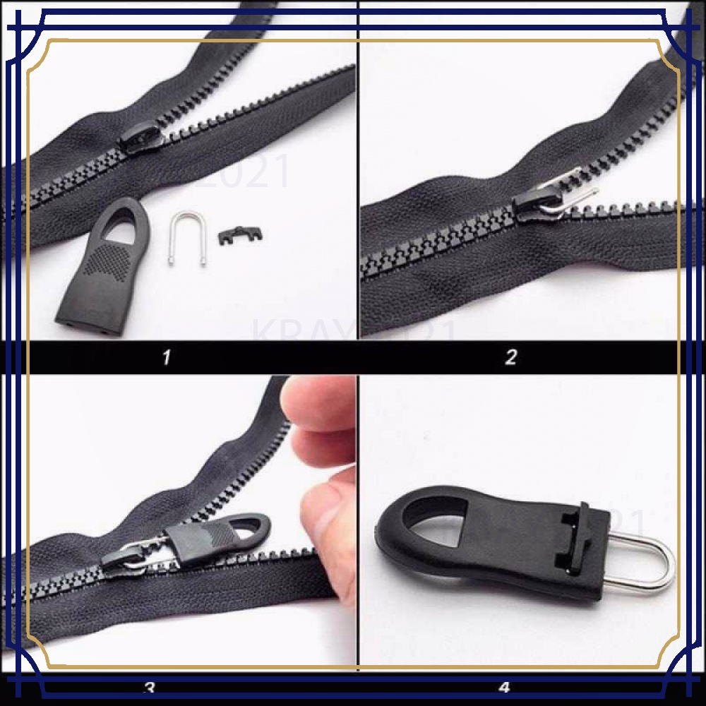 Pengait Ritsleting Serbaguna Multifunction Zipper Hook S &amp; L -AT161