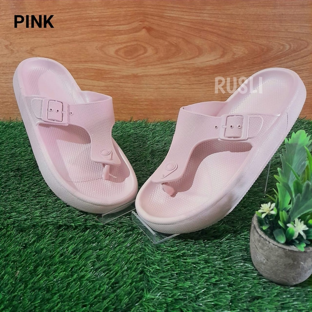 (COD) Sandal Jepit Wedges Jesper Jelly Import Balance 1615