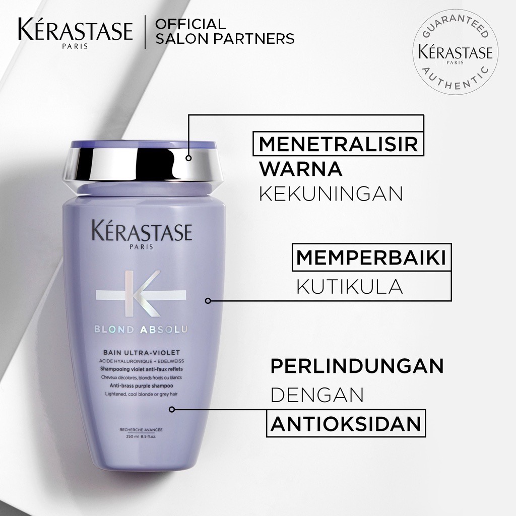 Kerastase Bain Ultra &amp; Fondant Cicaflash Care Set - Rambut Bleaching