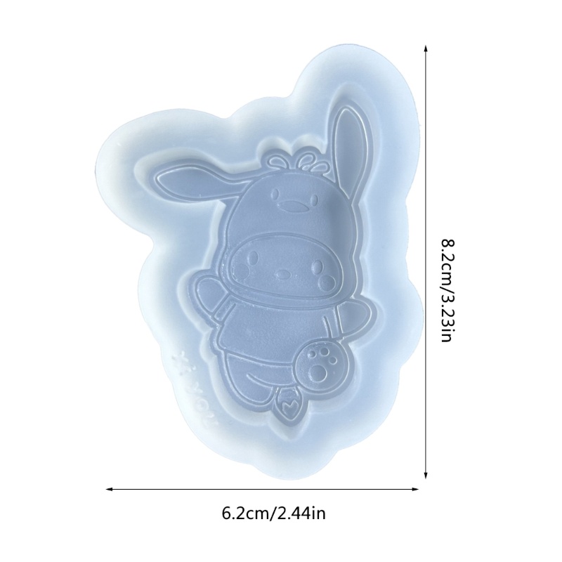 Siy Pasir Hisap Silikon Resin Cetakan Kartun Epoxy Casting Cetakan Untuk Membuat Perhiasan, Kerajinan DIY, Liontin, Gantungan Kunci Ornamen