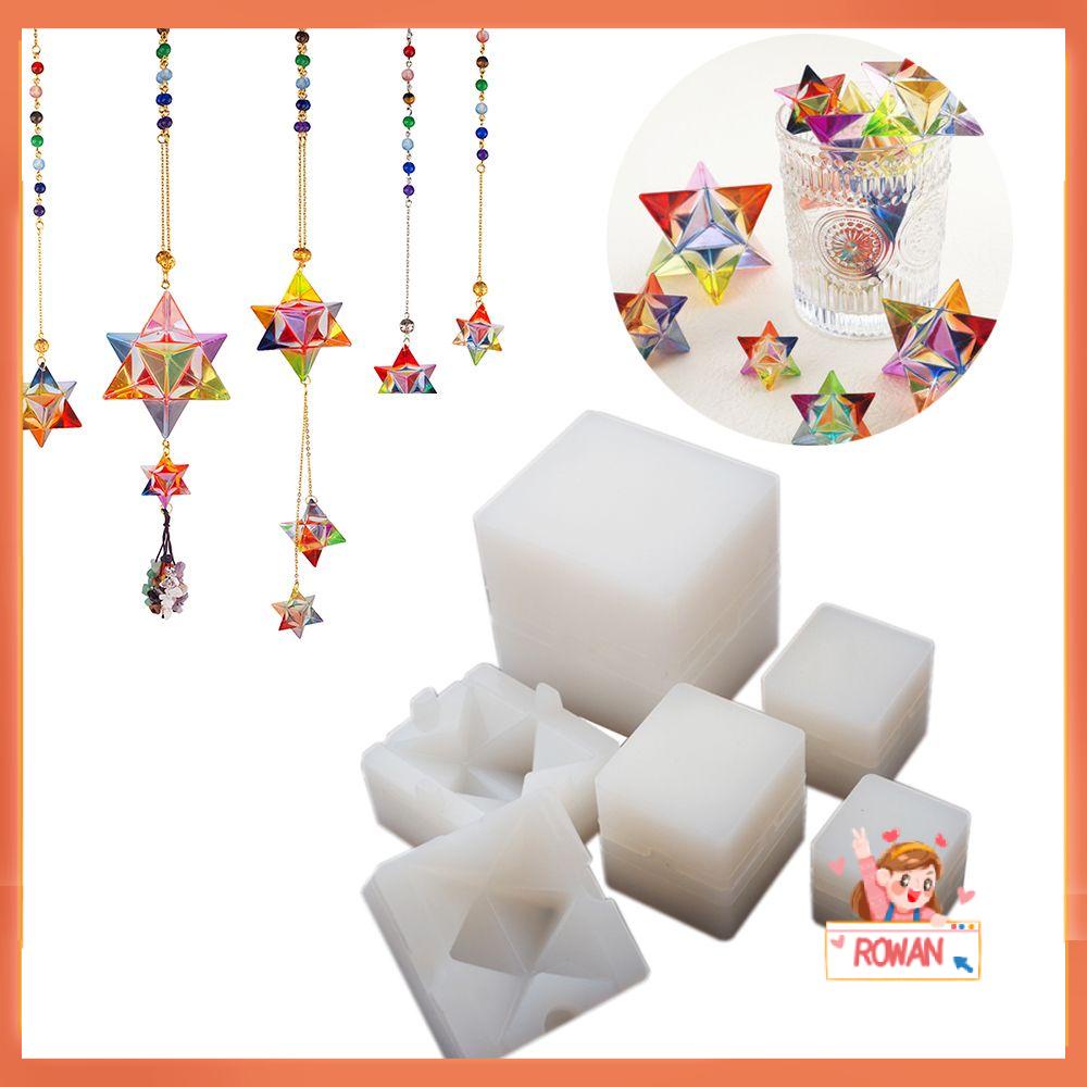 R-flower Resin Mould Hanger Cetakan Epoxy UV Magic Power Stone