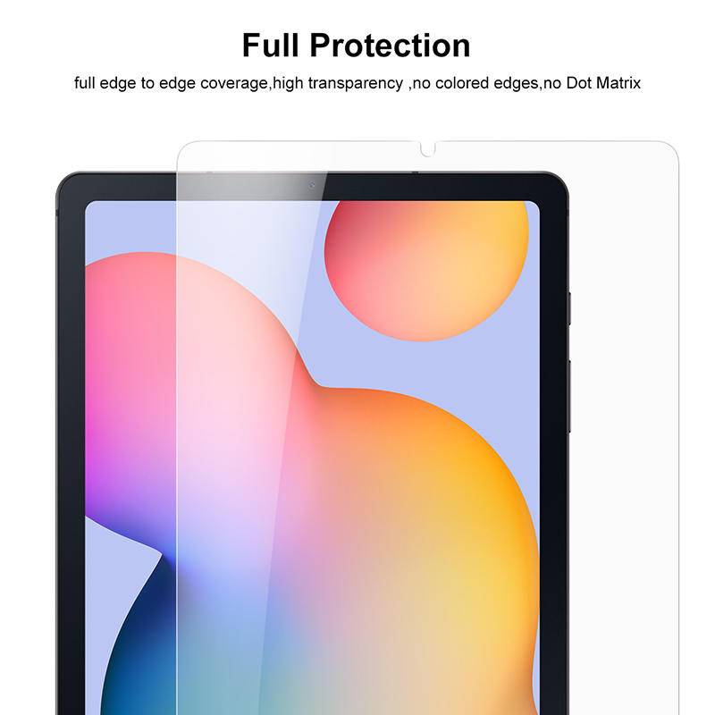 Untuk Samsung Galaxy Tab S8 S7 Plus Ultra S6 A7 Lite A8 S5e T505 T225 X205 Tempered Glass Untuk Samsung Tab A 8.0 8.4 10.1 10.5 P355 T355 Pelindung Layar 9H Tablet Film Pelindung