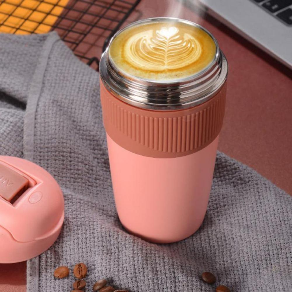 SOLIGHTER Coffee Mug Office Travel Thermal Leak-Proof