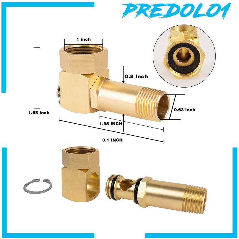 [Predolo1] Garden Hose Pipe Connector Free Connector Garden Hose Adapter Hose Connector