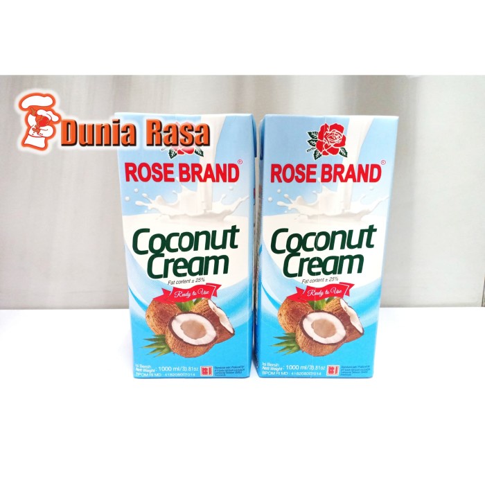 

Santan Kelapa Rose Brand 1L (Gratis MRJELLY Ekonomis 1 Sachet)