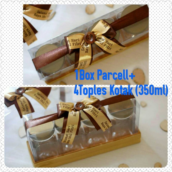 

⭐BISA COD⭐ Box Parcell Idul Fitri (1Bix+4 Toples)