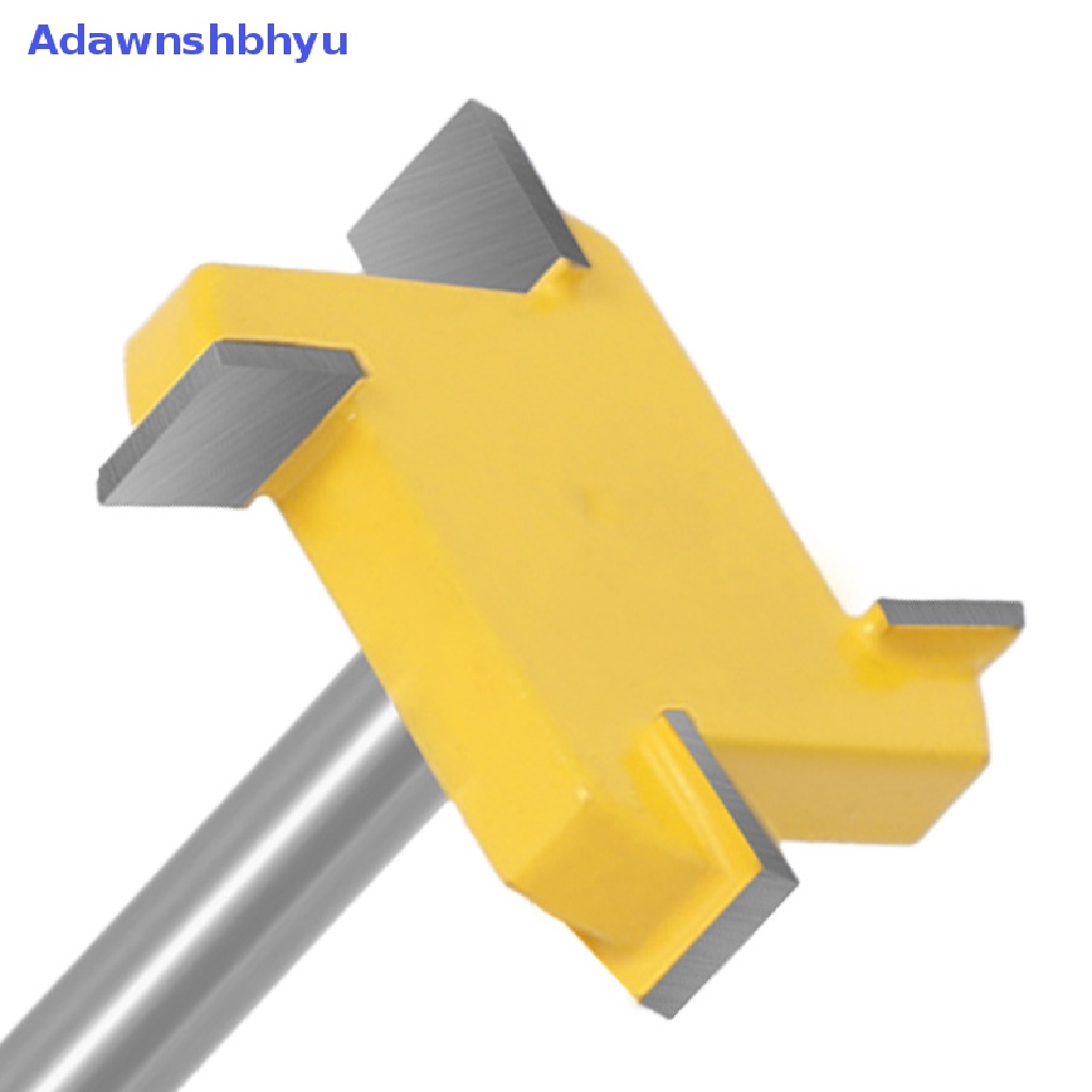 Adhyu 6mm Shank Flush trim bit Z4 Milling Straight Edge Slotg Milling Cutter ID