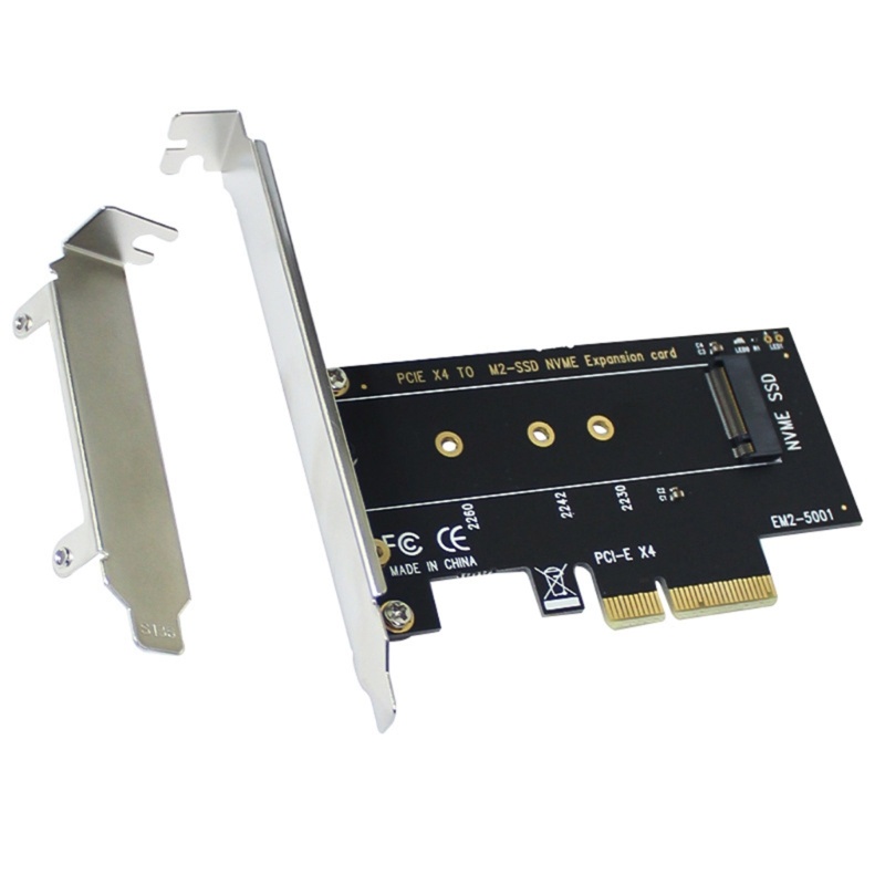 Zzz M 2 NVMe SSD to PCIE 3.0 X4 Adapter Card M 2m Key Interface Converter Support PCI Express3 0 2230 2242 2260 2280