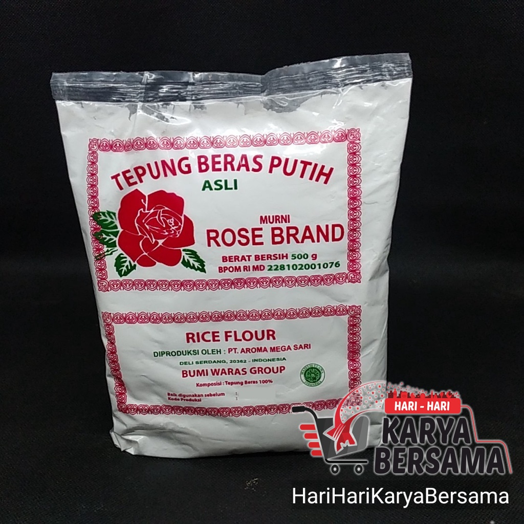 

TEPUNG BERAS ROSE BRAND 500GR