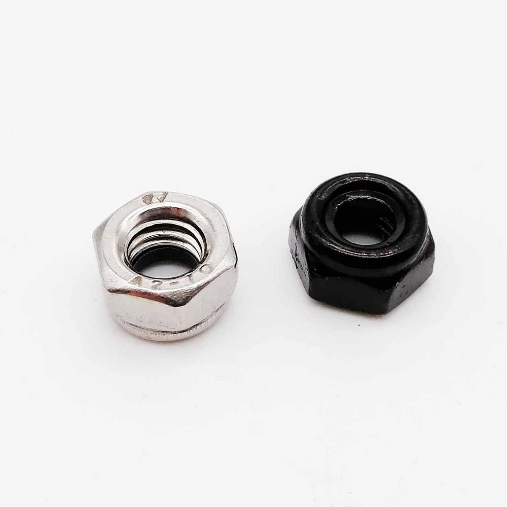 (BISA COD) FTIHSHP HZYUEGOU Mur Self Locking Hex Insert Lock Nut M3 25 PCS - SSM3