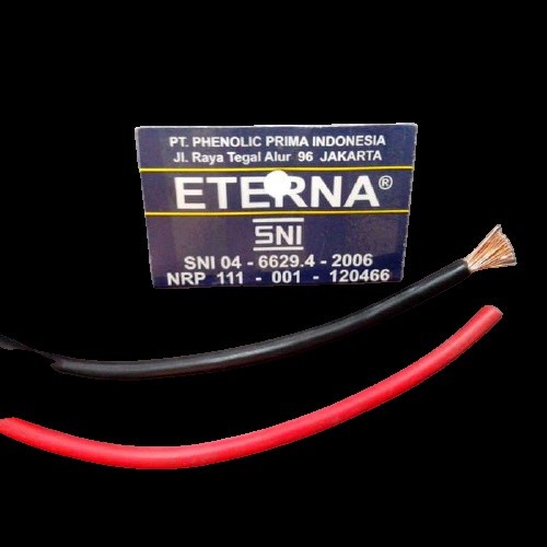 ETERNA Kabel Listrik NYAF Serabut 4 mm 1x4mm Per Meter