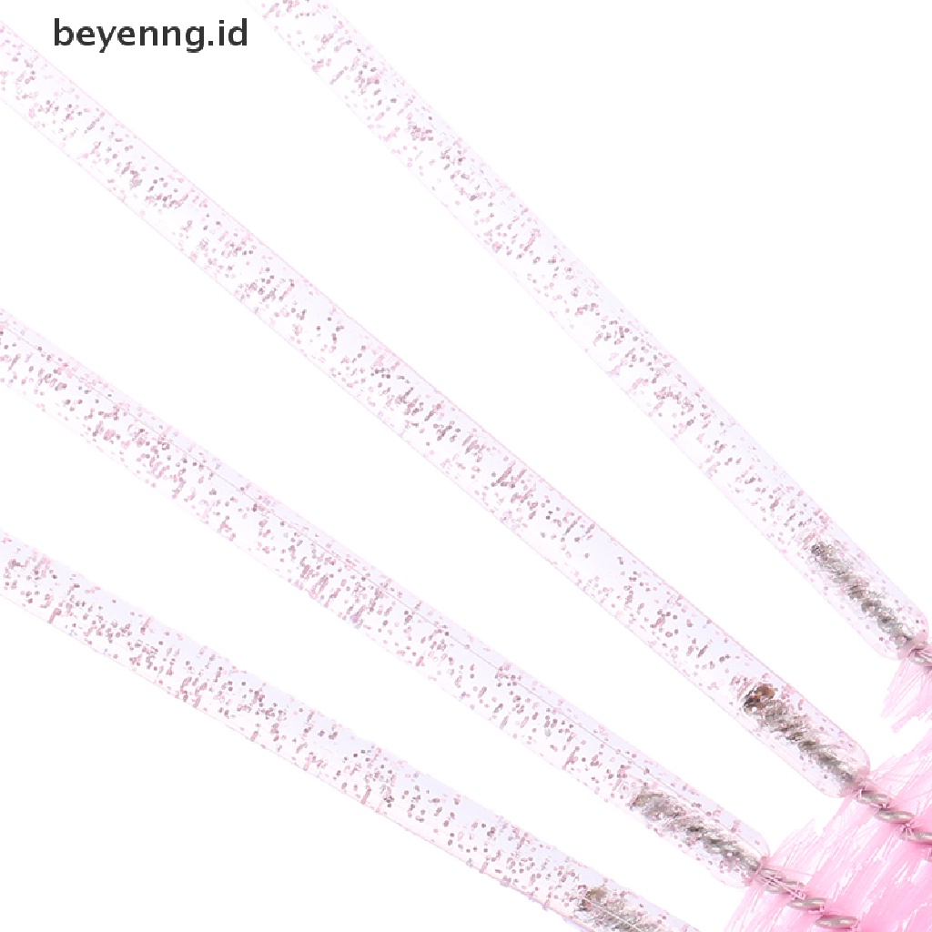 Beyen 5Pcs/set Reusable Eyebrow Brush Tube Sikat Bulu Mata Tahan Debu Sekali Pakai Alis ID