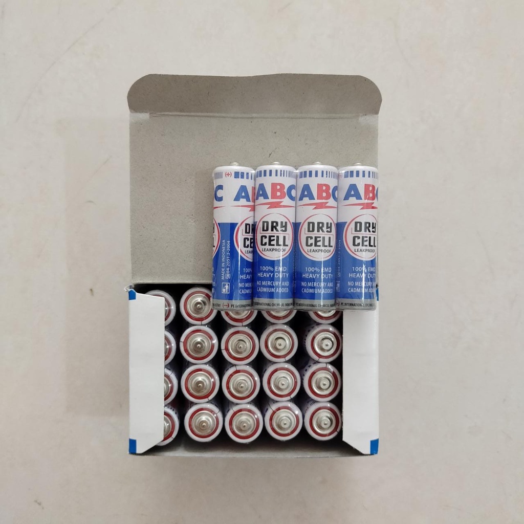 Baterai ABC Biru LR06/AA (isi 24 pcs) - NM