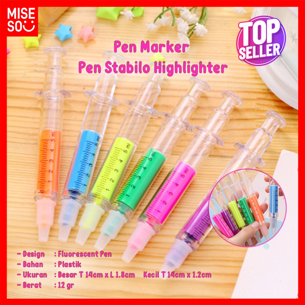 

Pena Warna Penanda Pen Marker Pen Highlighter ℳ 019