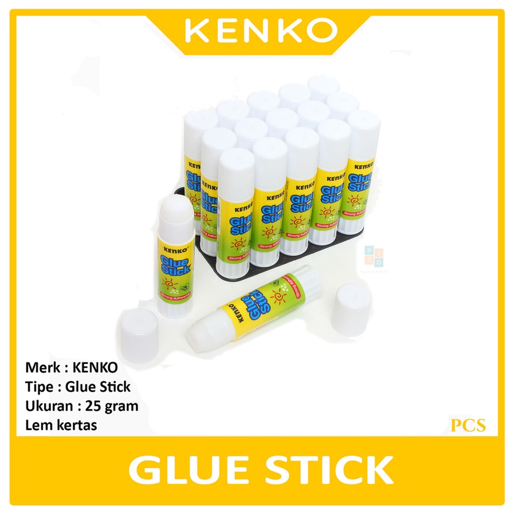 

KENKO - Lem Kertas Glue Stick 25 gram - Pcs
