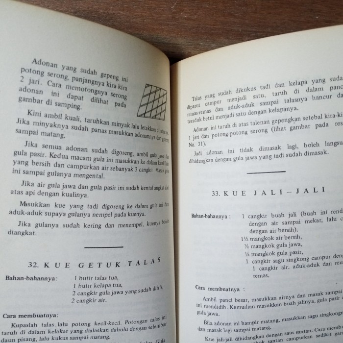 buku resep pandai membuat kue basah exs perpus 93 hal