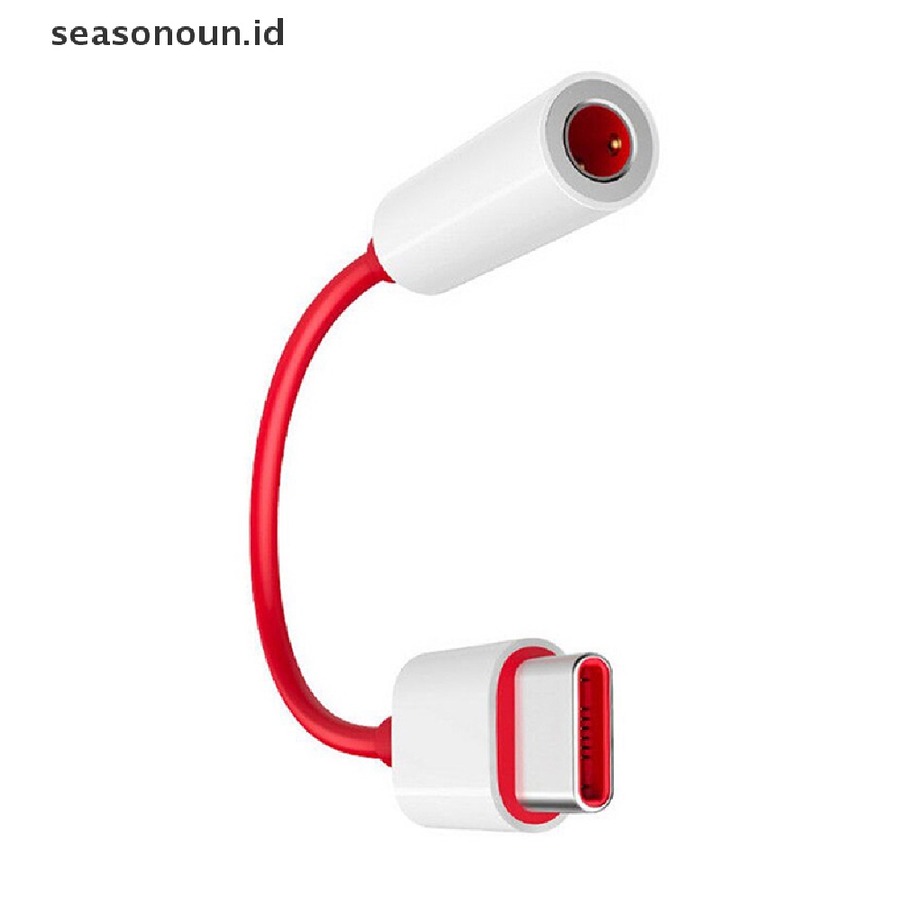 Seasonoun Universal Usb Type c To 3.5mm Earphone Jack Adapter Konektor Kabel Audio Adaptor Jalur Kabel Audio Untuk Satu Plus 7konverter Musik Usb-c.