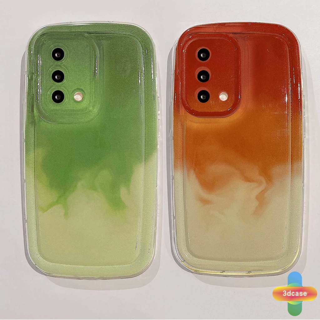 Case OPPO A17 A17K A54 A5S A57 A57S A57E A3S A15 A76 A96 A16 A95 A55 A7 A5 A9 A31 A53 A33 2020 A77S A12 A12S A1K A16E A16K A54S Reno 7 7Z 8Z 5 4 6 8 5F 5K 4F 4 5 06 Lite A74 A15S A52 A11K A92 A35 A36 A11 Watercolor Gradient Red Silicone Case