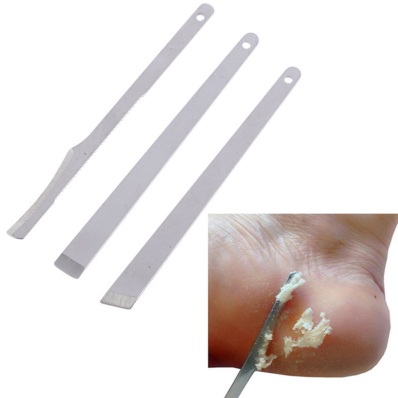 3 Pcs Pisau Kuku Cantengan Pedicure Knife Tools Callus Remover