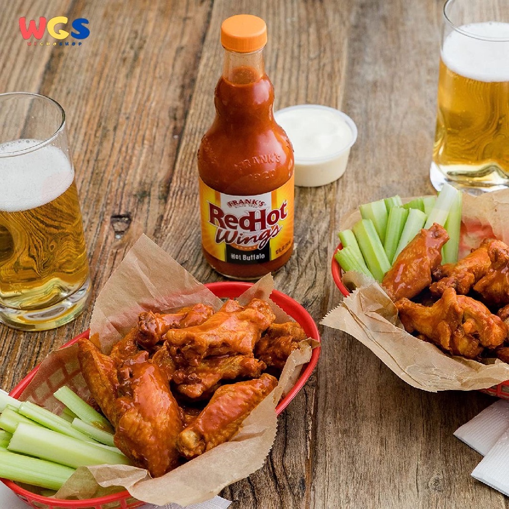 Frank's Franks Redhot Wings Hot Buffalo Sauce 354 ml