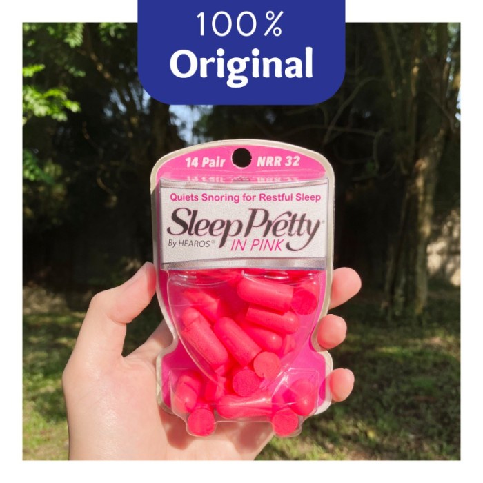Terlaris Hearos Sleep Pretty Ear Plugs 14 Pairs - Nrr 32 Db Noise Reduction