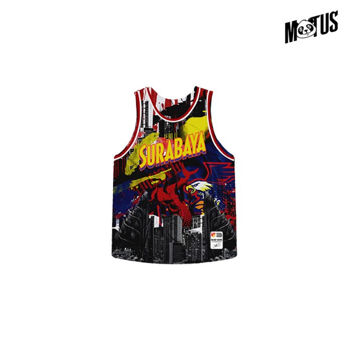 SURABAYA CITY JERSEY BASKETBALL BY MOTUS X IBL - JERSEY BASKET