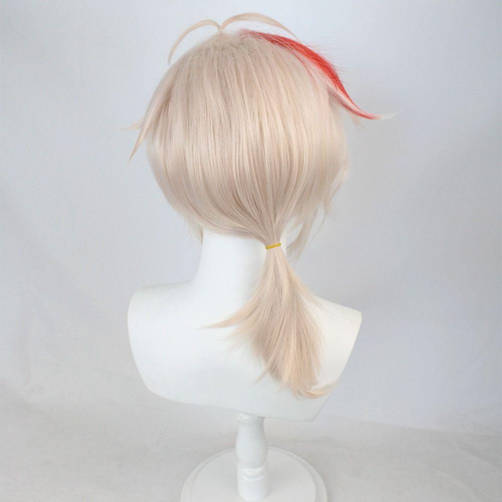 Lily Wig Rambut Fashion Genshin Impact Highlight Mewarnai Wig Anime