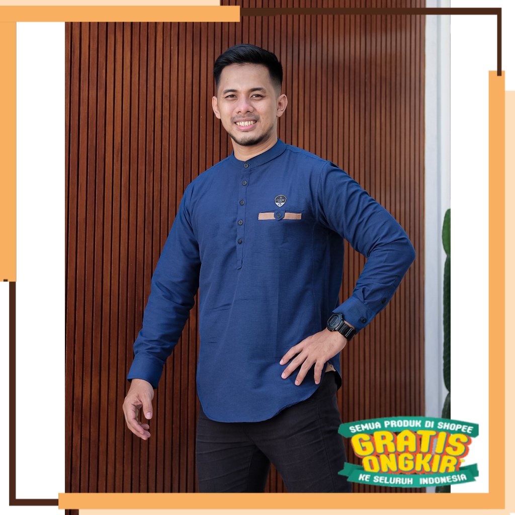 SERIES RAMADHAN FITRI RAYA Baju Koko Lengan Panjang Ilnaaf