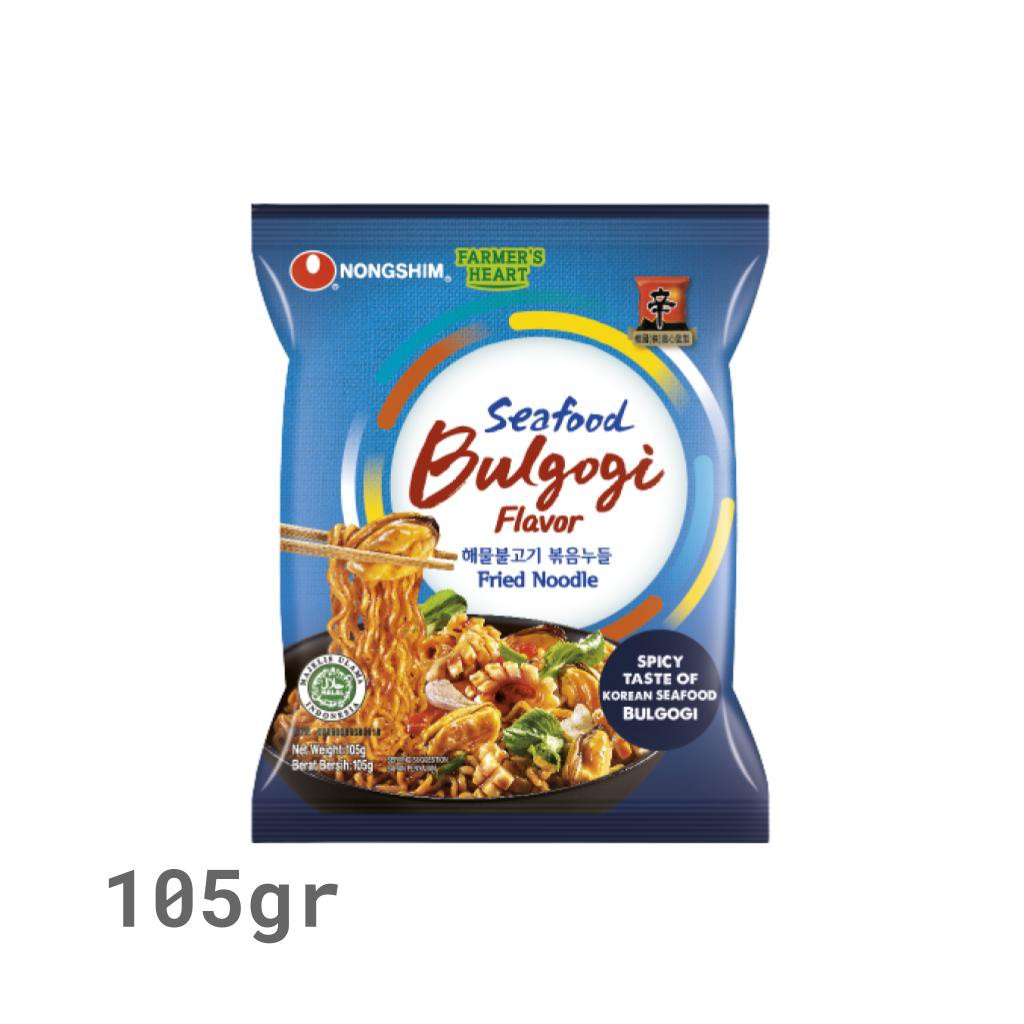 

Nongshim Bulgogi Seafood Fried Ramyun 105 gr